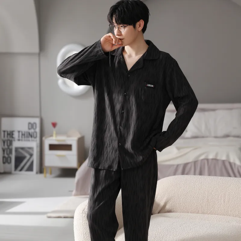 PLANDOO Pajama Set Unisex Image Color-2