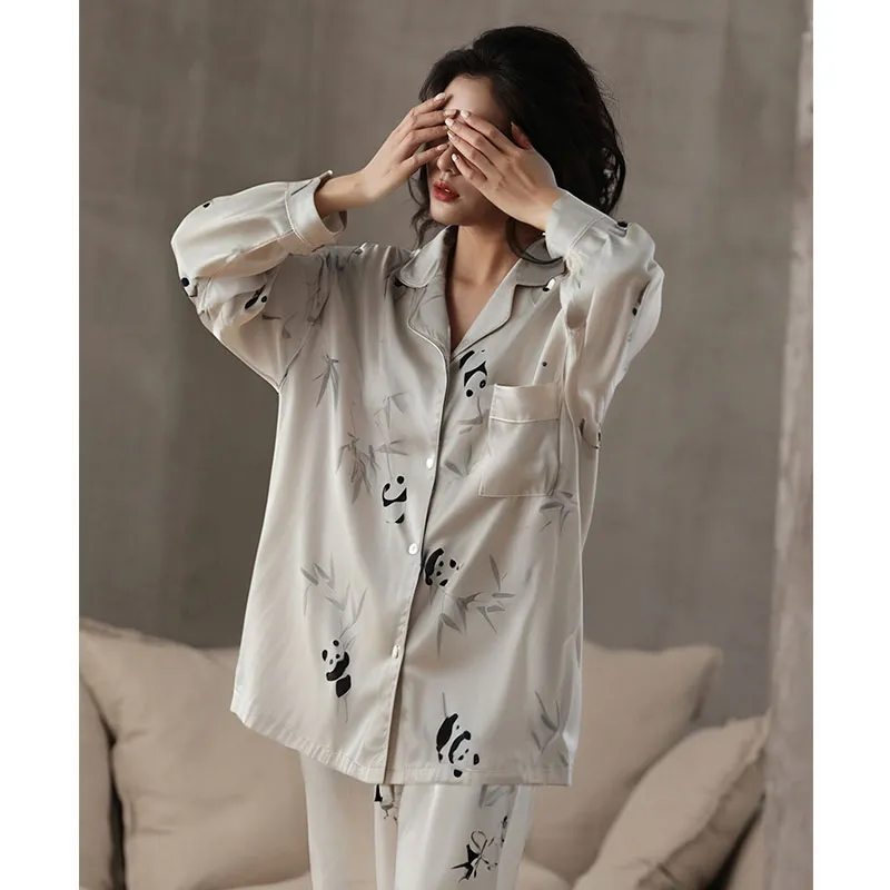 PLANDOO Pajama Set Women's Image Color-3