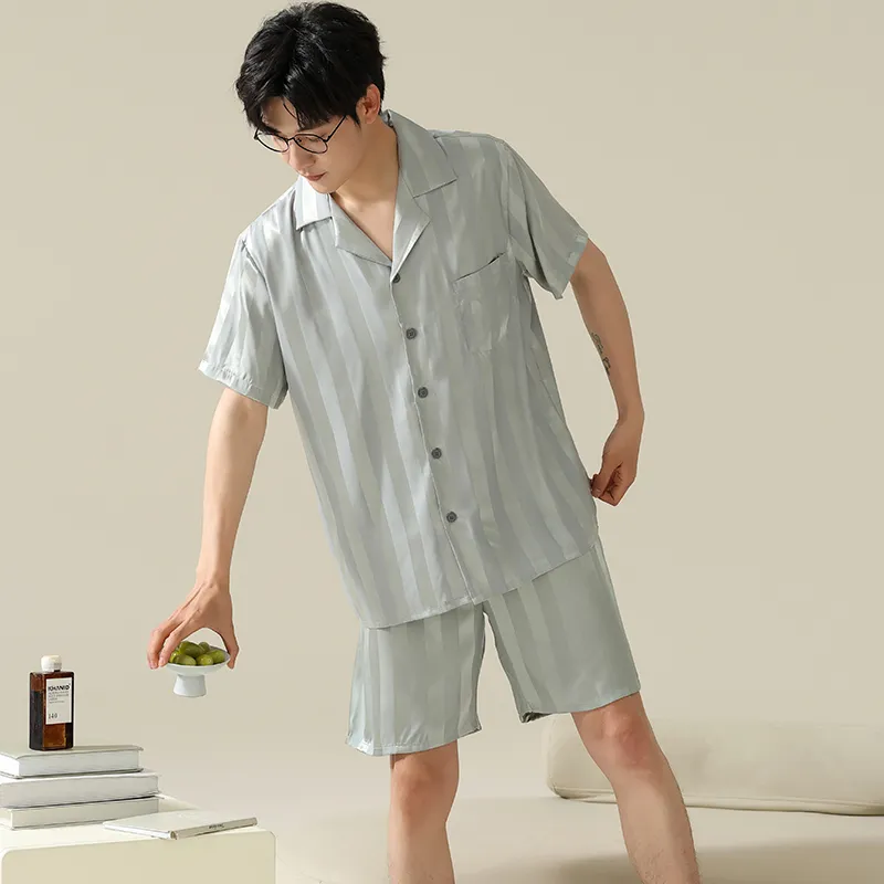 PLANDOO Men Pajama Sets-3