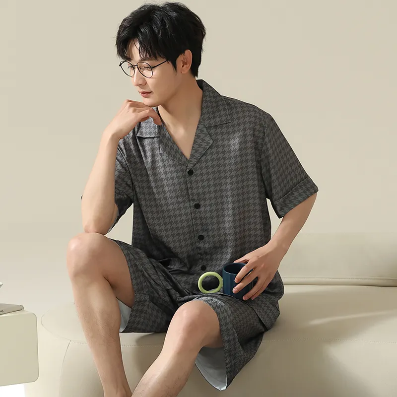 PLANDOO Men Pajama Sets-2
