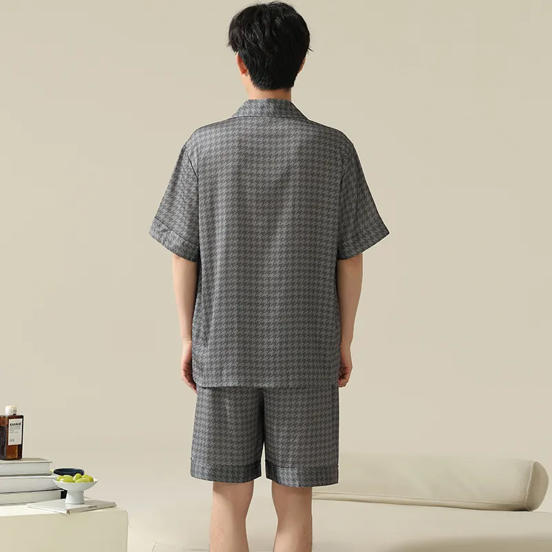 PLANDOO Men Pajama Sets-4