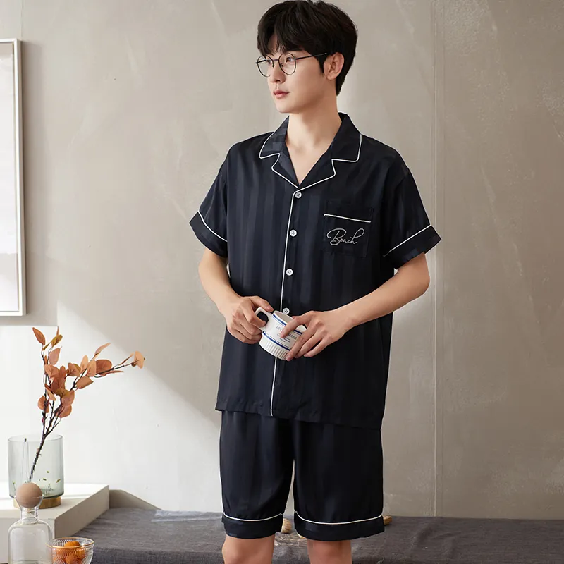 PLANDOO Men Pajama Sets-3