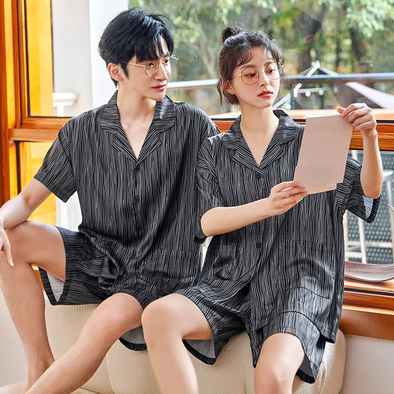 PLANDOO Pajama Set Unisex Image Color-8