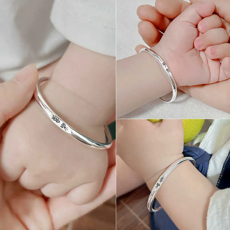 Bifeiman 999 Fine Silver Sterling Silver Necklace Kids'-57