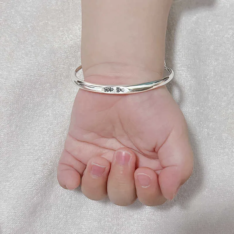 Bifeiman 999 Fine Silver Sterling Silver Necklace Kids'-60