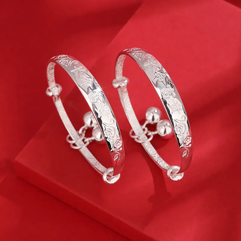Bifeiman 999 Fine Silver Sterling Silver Necklace Kids'-18