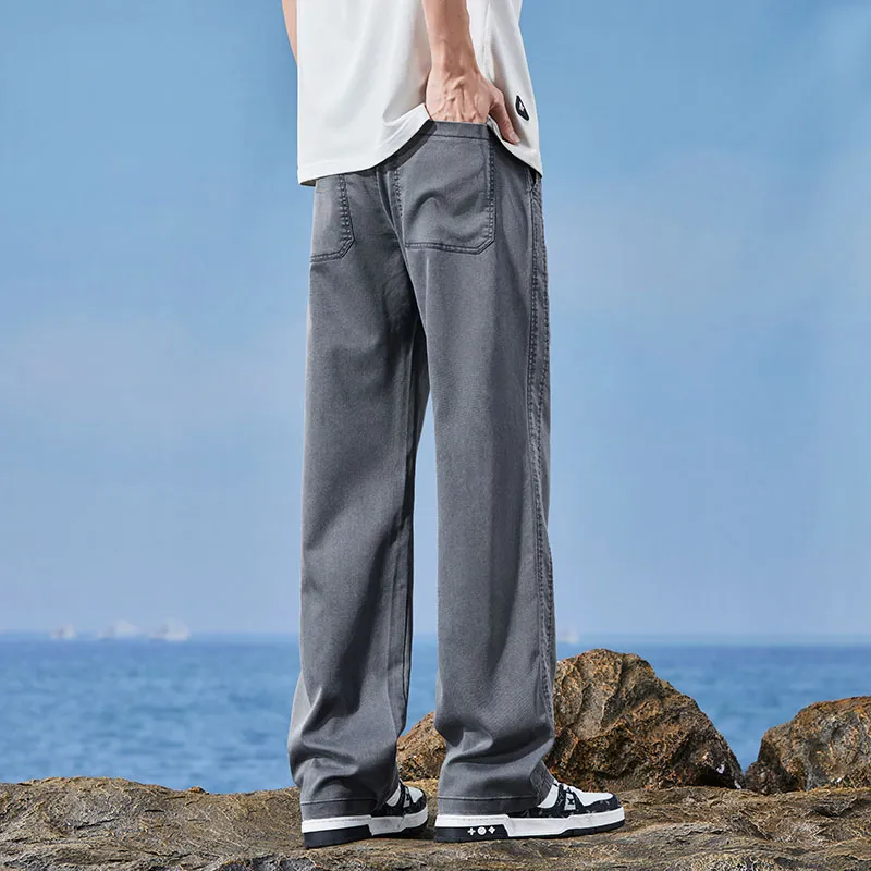 FASTFISH Casual Pants Unisex-8