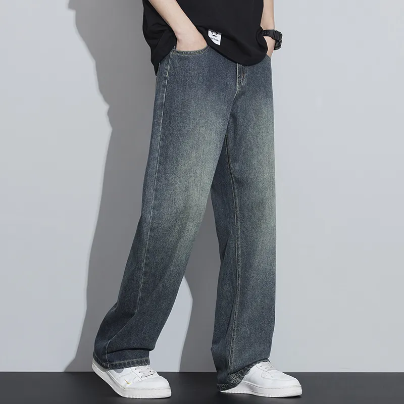 FASTFISH Jeans Unisex Blue-2