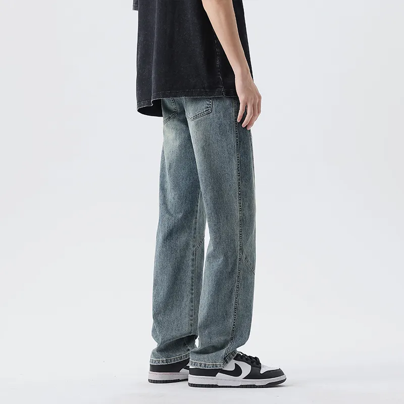 FASTFISH Jeans Unisex Nostalgic Blue-4