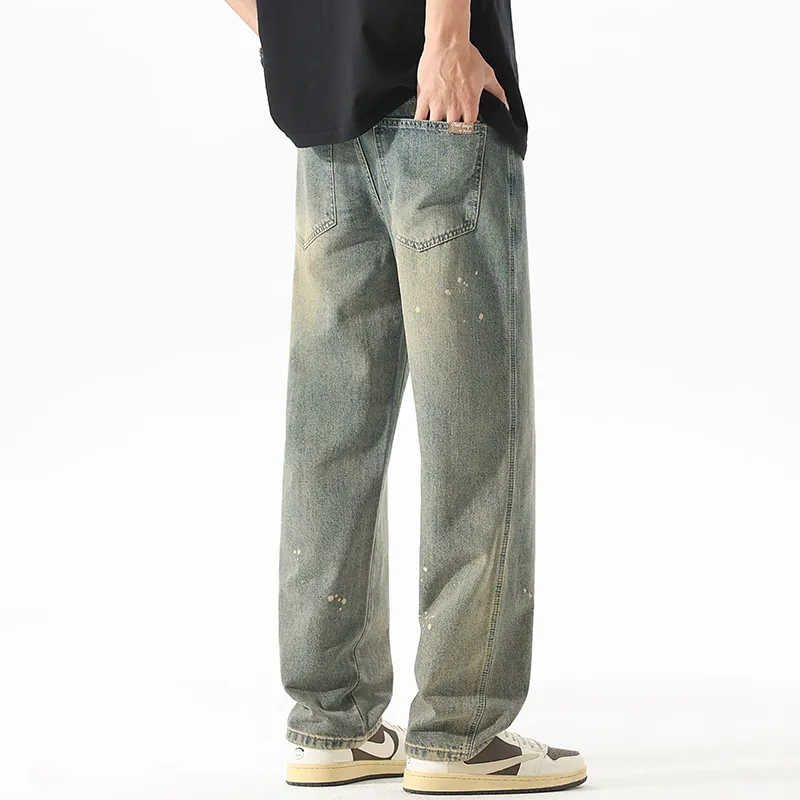 FASTFISH Jeans Unisex Blue-3