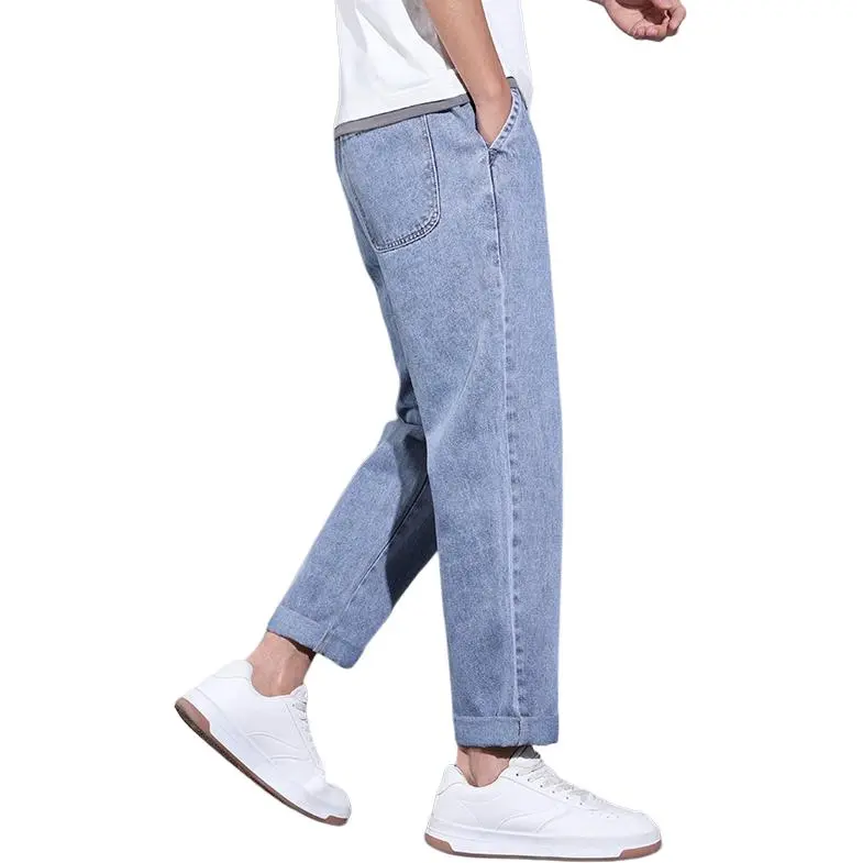 FASTFISH Jeans Unisex Light Blue-3