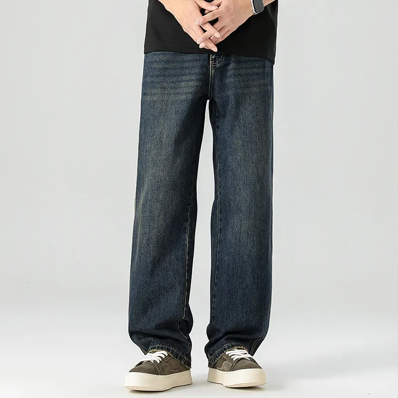 FASTFISH Jeans Unisex Vintage Blue-2