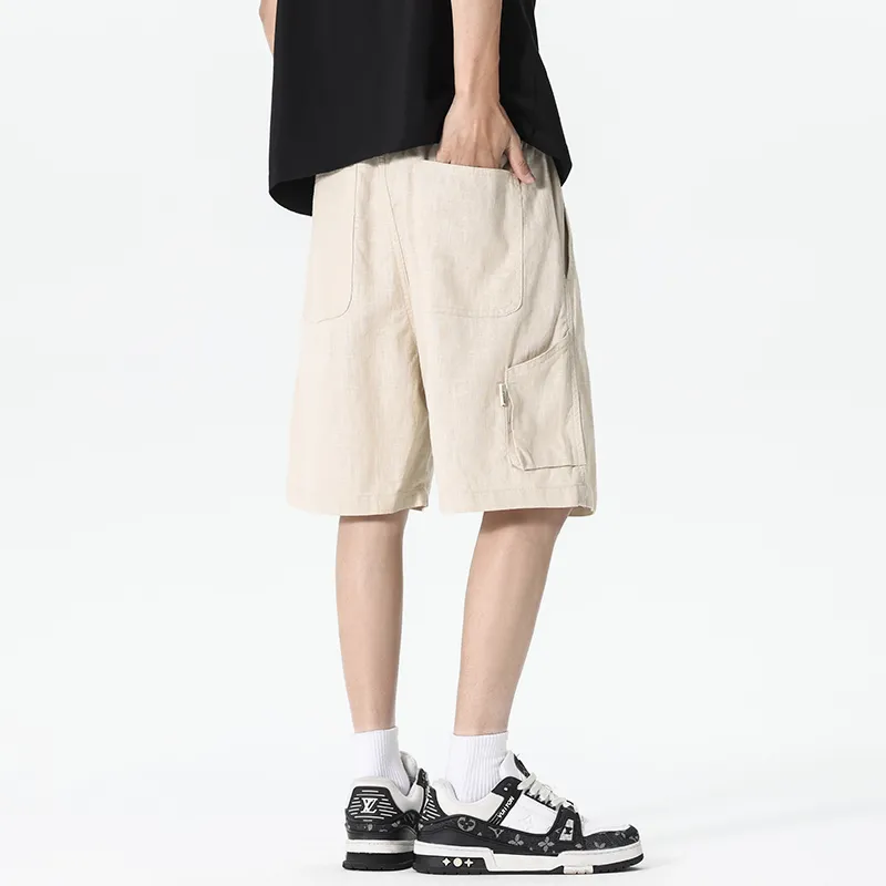 FASTFISH Casual Shorts Unisex Apricot-2