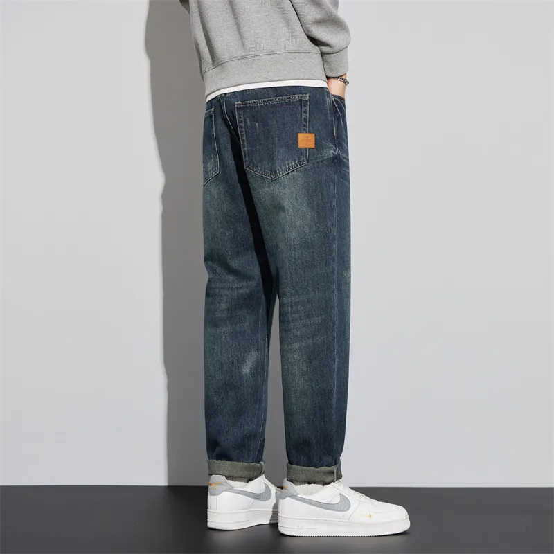 FASTFISH Jeans Men Blue-2