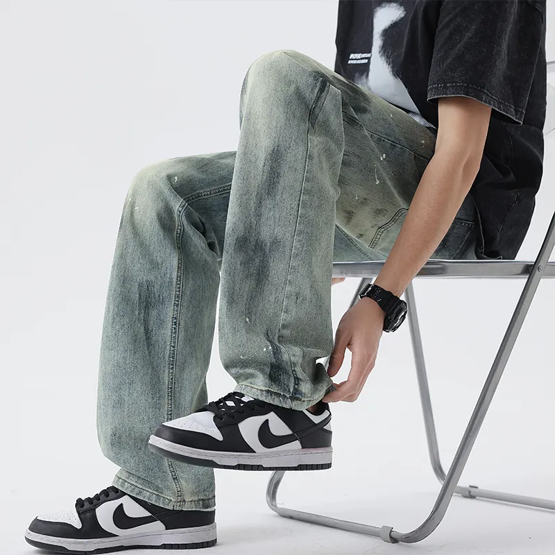 FASTFISH Jeans Unisex Nostalgic Blue-4