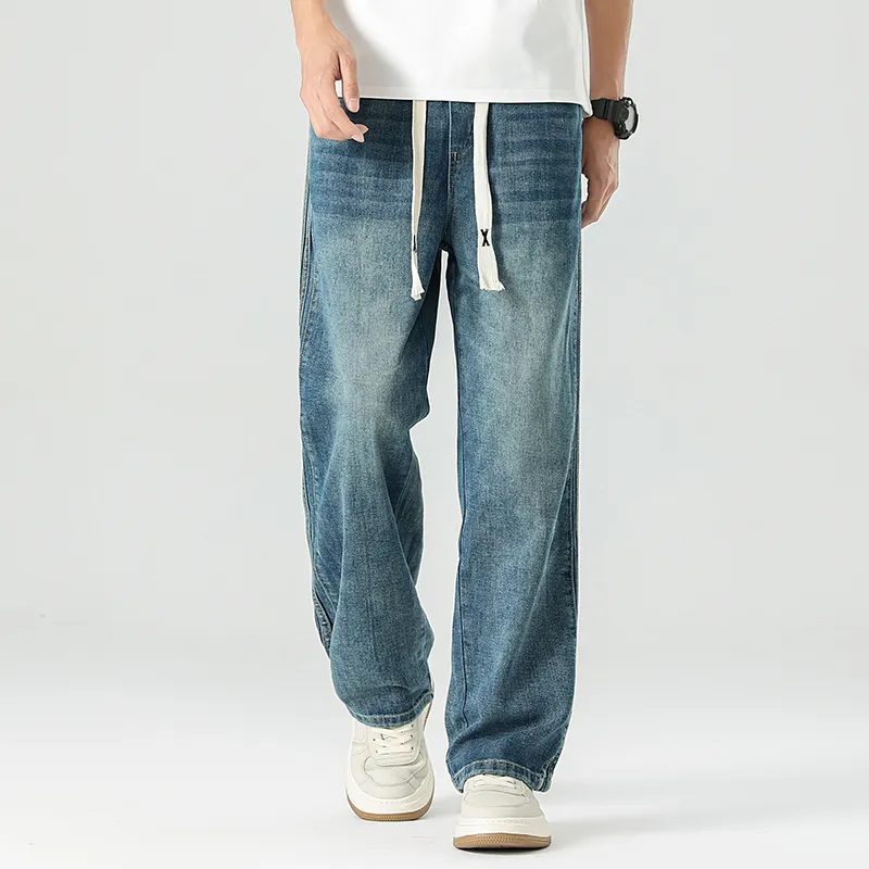 FASTFISH Jeans Unisex Blue-1