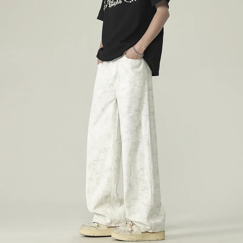 FASTFISH Casual Pants Unisex White-1