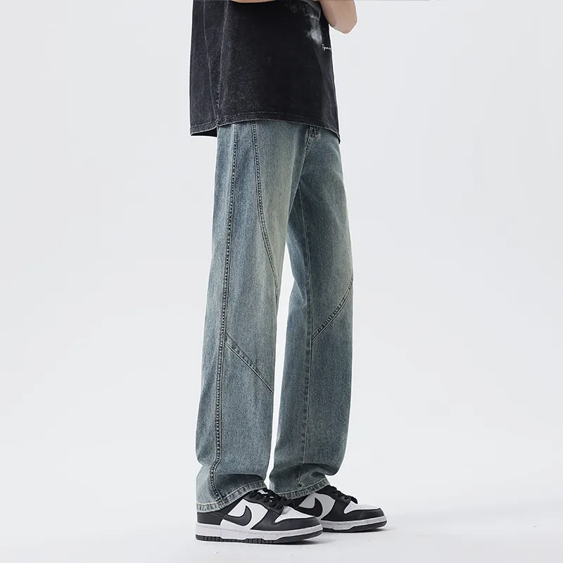 FASTFISH Jeans Unisex Nostalgic Blue-3