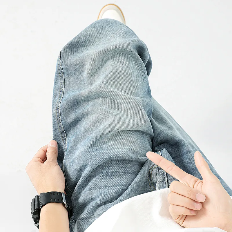 FASTFISH Jeans Unisex Light Blue-5