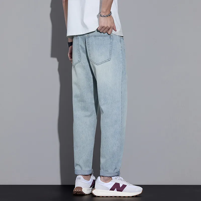 FASTFISH Jeans Unisex Light Blue-1