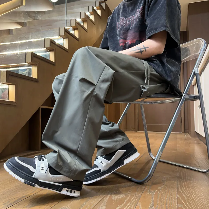 FASTFISH Casual Pants Unisex-9