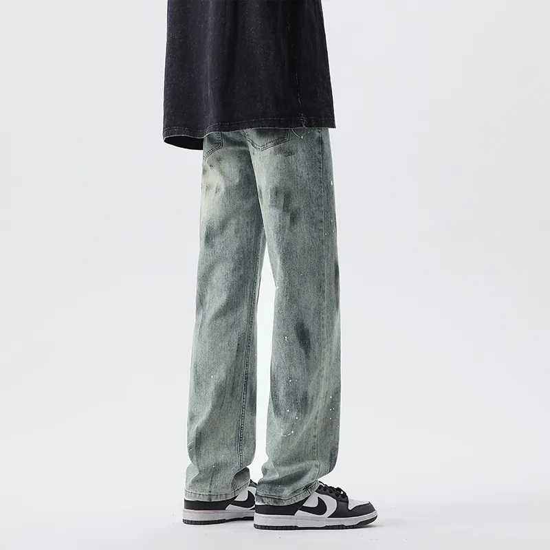 FASTFISH Jeans Unisex Nostalgic Blue-3