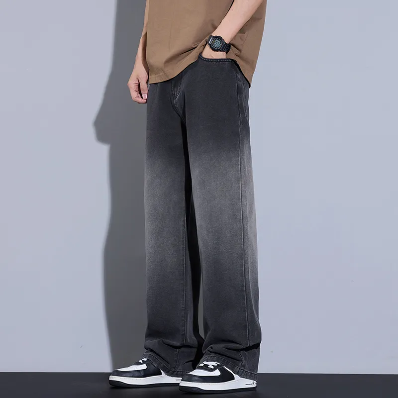 FASTFISH Jeans Unisex Black-1