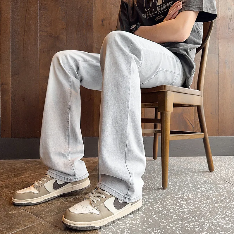 FASTFISH Jeans Unisex Concrete Gray-4