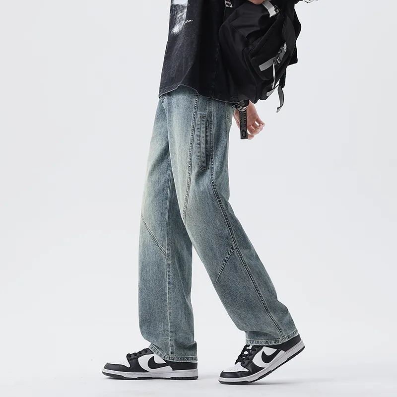 FASTFISH Jeans Unisex Nostalgic Blue-2