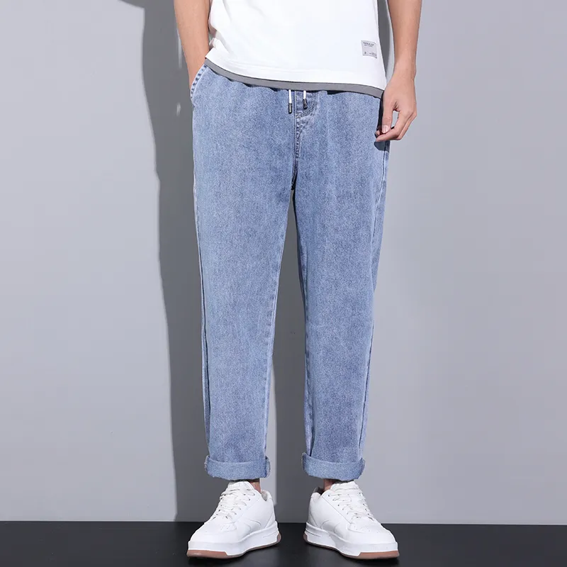 FASTFISH Jeans Unisex Light Blue-4