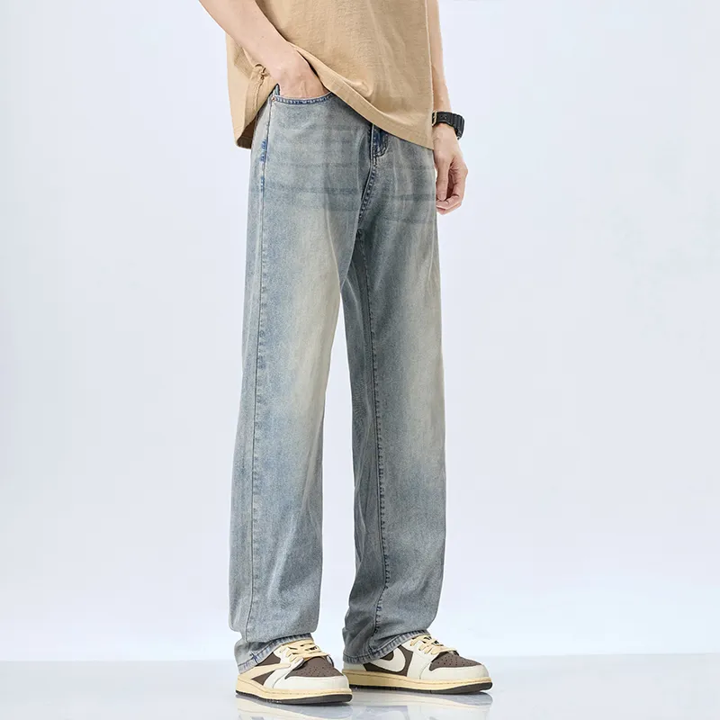 FASTFISH Jeans Unisex Nostalgic Blue-2