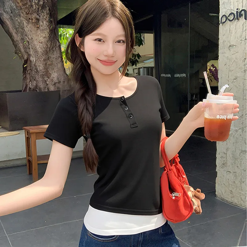 FASTFISH Regular T Shirt Women's-2