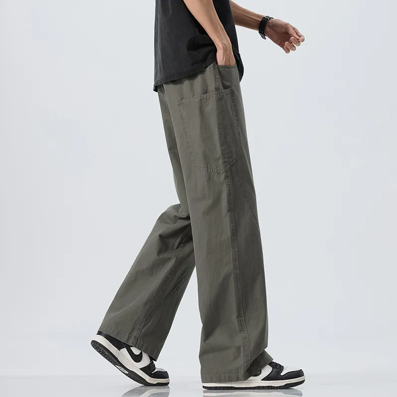 FASTFISH Casual Pants Unisex-8