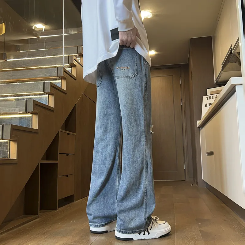 FASTFISH Jeans Unisex Blue-4