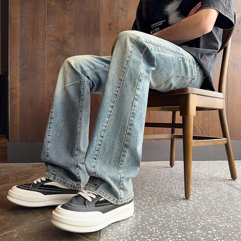 FASTFISH Jeans Unisex Nostalgic Blue-4