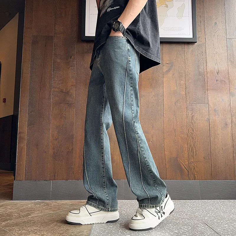 FASTFISH Jeans Unisex Vintage Blue-1