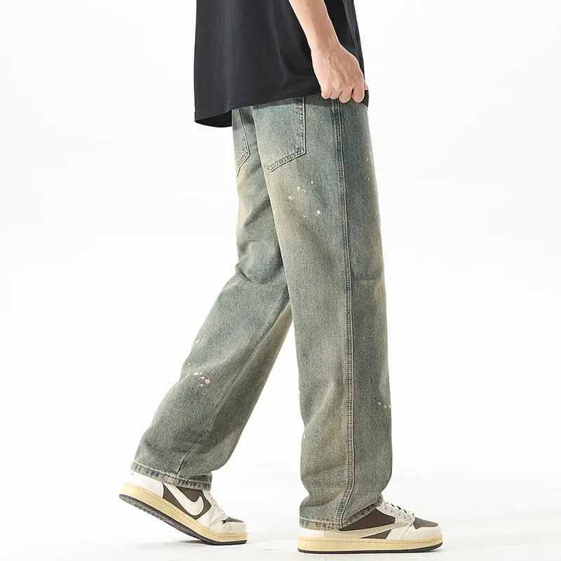 FASTFISH Jeans Unisex Blue-4