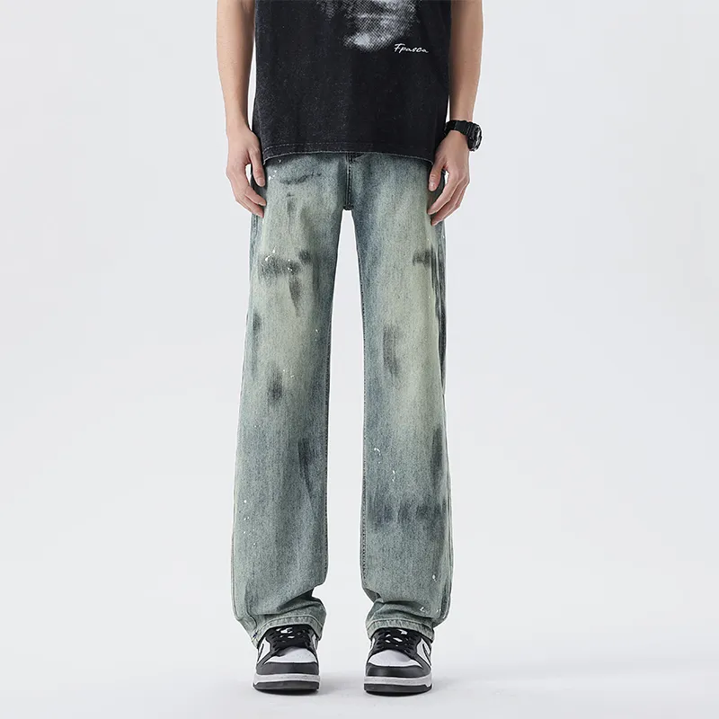 FASTFISH Jeans Unisex Nostalgic Blue-1