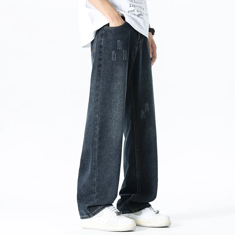 FASTFISH Jeans Unisex Blue-2