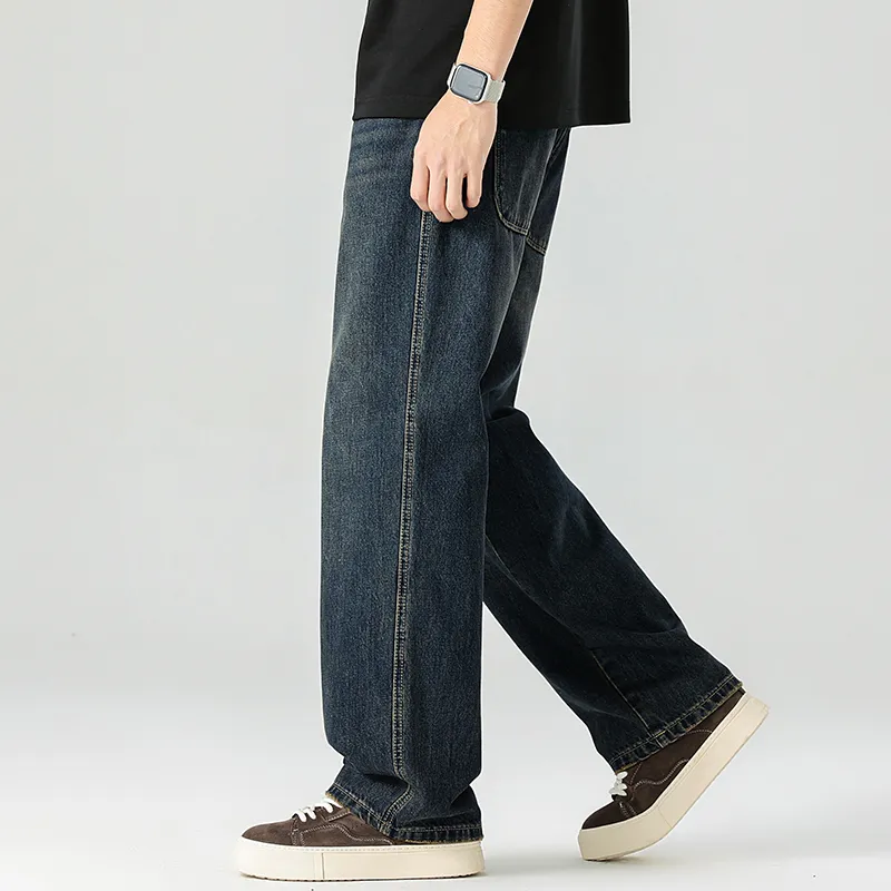 FASTFISH Jeans Unisex Vintage Blue-3