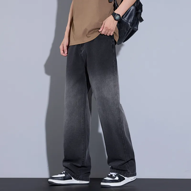 FASTFISH Jeans Unisex Black-2