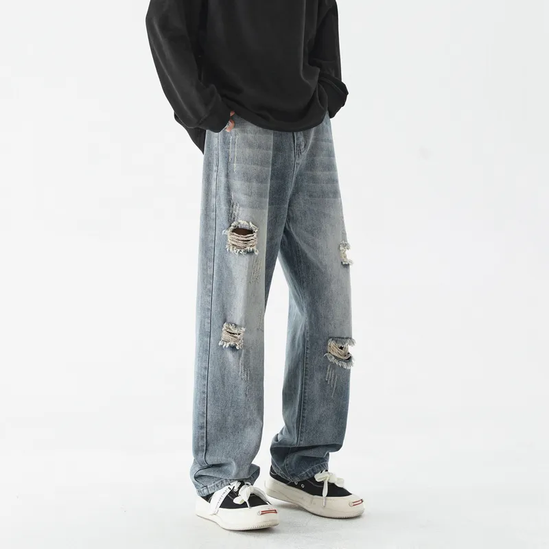 FASTFISH Jeans Unisex Vintage Blue-2