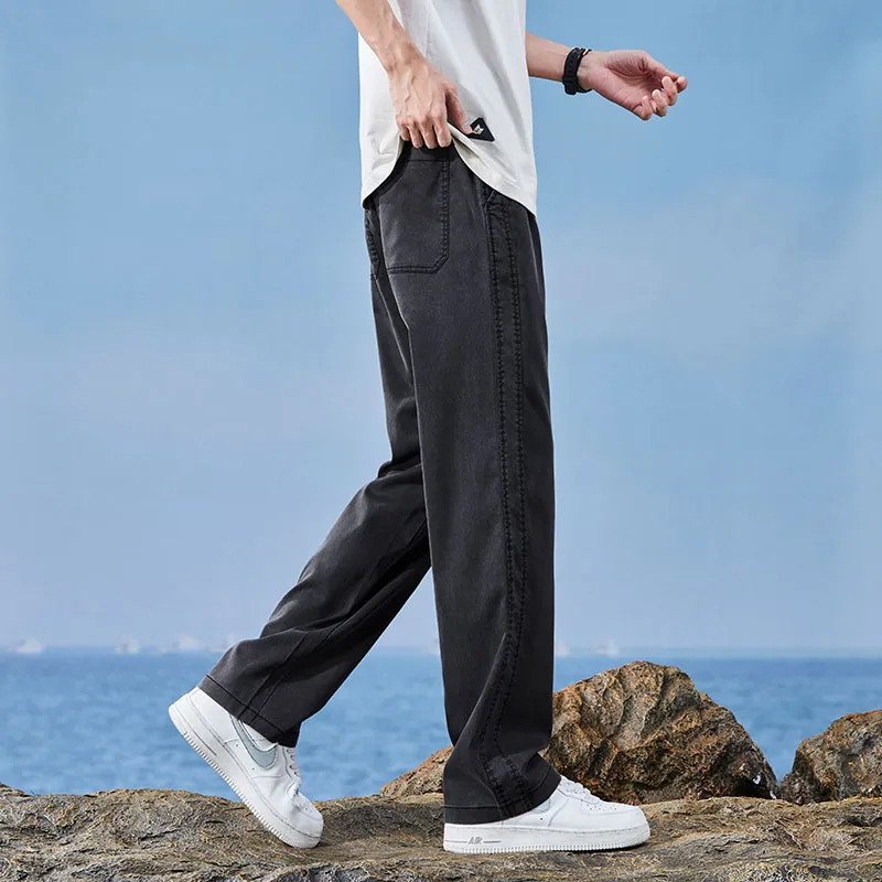FASTFISH Casual Pants Unisex-12