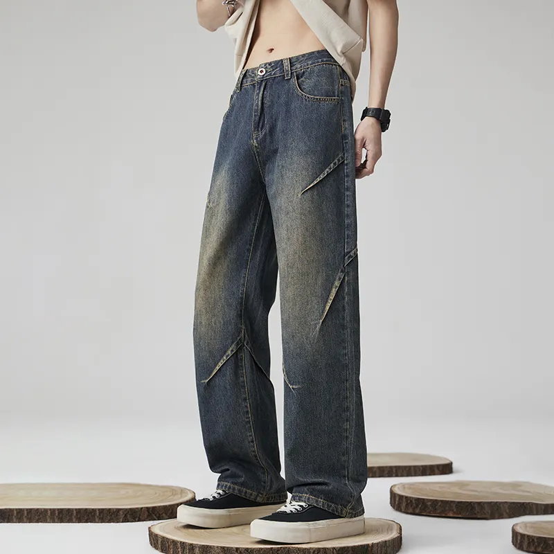 FASTFISH Jeans Unisex Vintage Blue-1