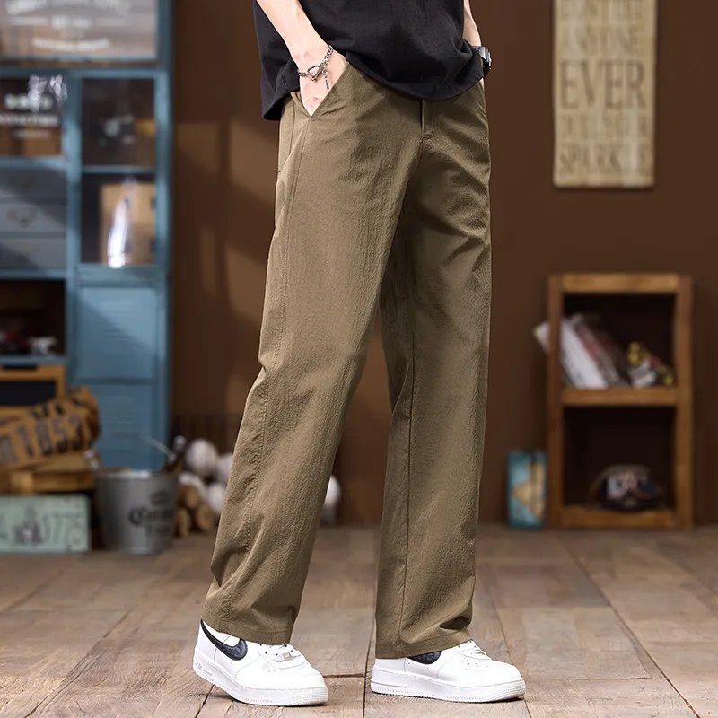 FASTFISH Casual Pants Unisex-8