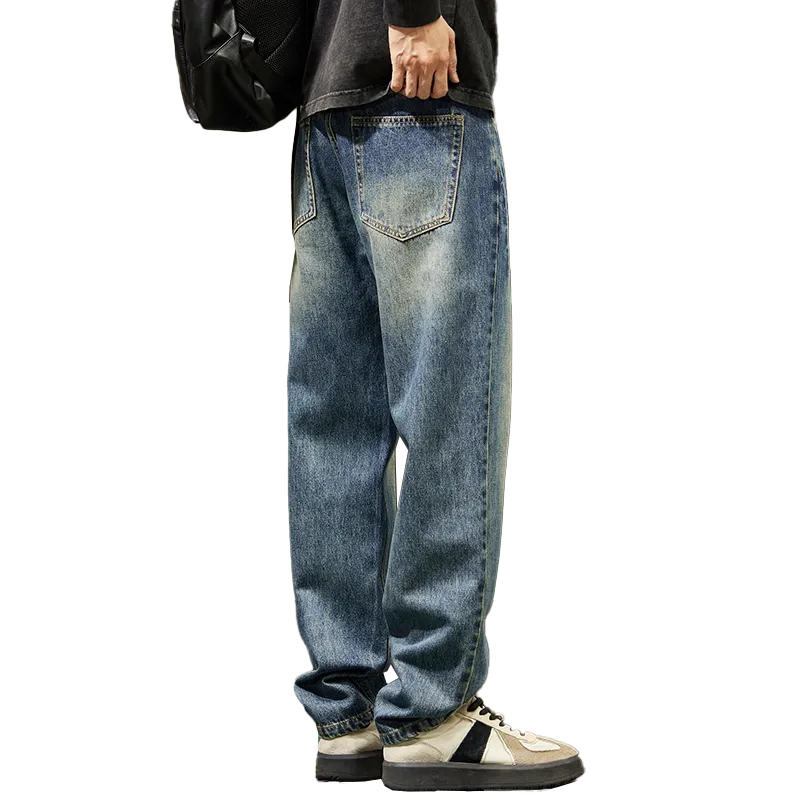 FASTFISH Jeans Men Blue-1