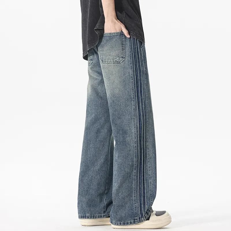 FASTFISH Jeans Unisex Vintage Blue-3