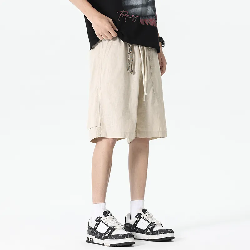 FASTFISH Casual Shorts Unisex Apricot-3