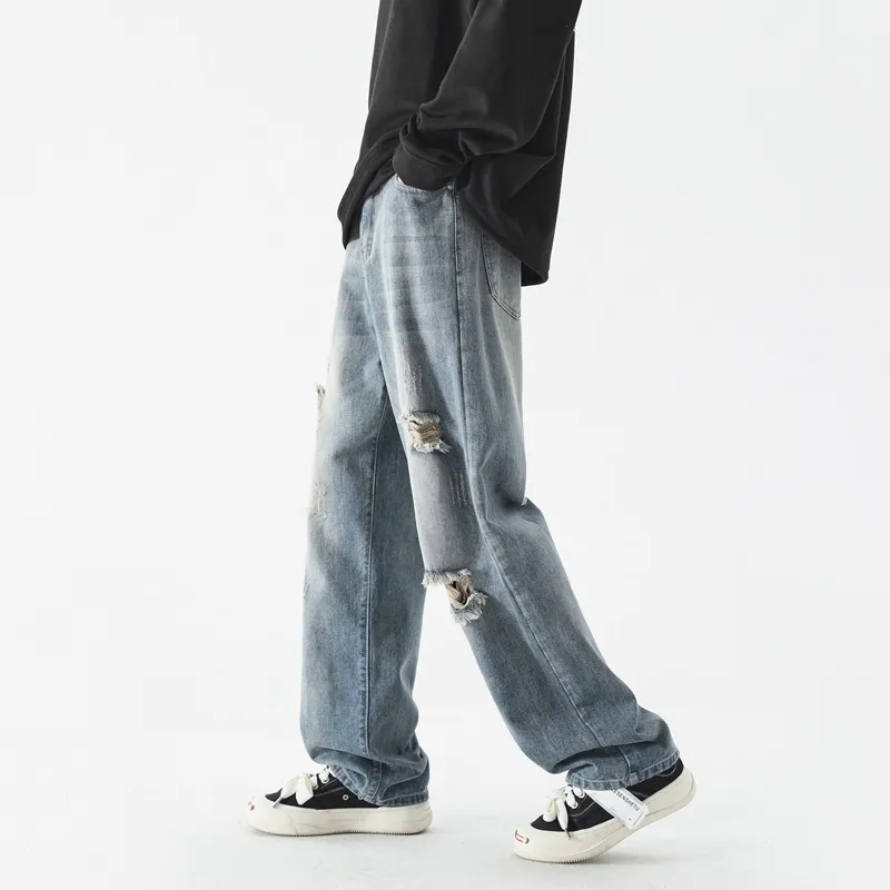 FASTFISH Jeans Unisex Vintage Blue-3