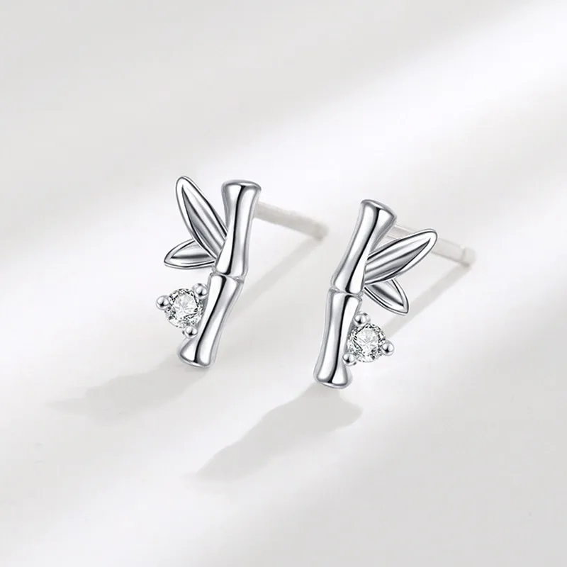 UX S925 Silver Stud Earrings Women's-1